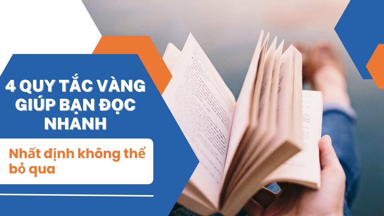 Tại sao phải học cách đọc sách nhanh?